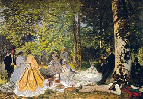  Le Déjeuner sur l'herbe: Un picnic surrealista e un'ode all'epoca classica?