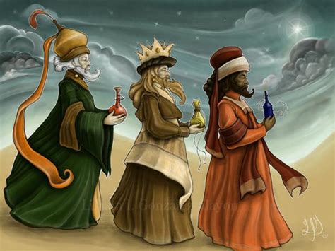 The Three Wise Men – Un Ritratto di Devozione e Mistero Inquieto!